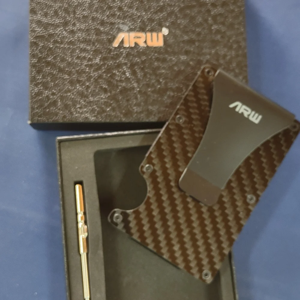 ARW Carbon Fiber Wallet with Clip
